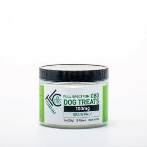 the leaf collaborative 100mg full spectrum CBD treats for dogs