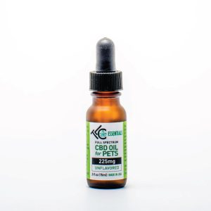 the leaf collaborative 225mg full spectrum CBD oil tincture for pets
